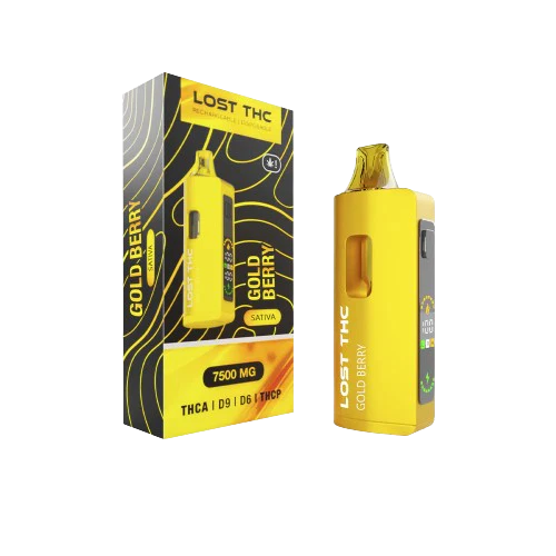 Lost THC Disposable Vape 7.5G Gold Edition - Image 2