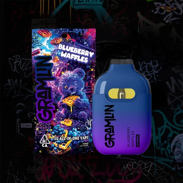Gramlin Blueberry Waffles AIO [1000mg]
