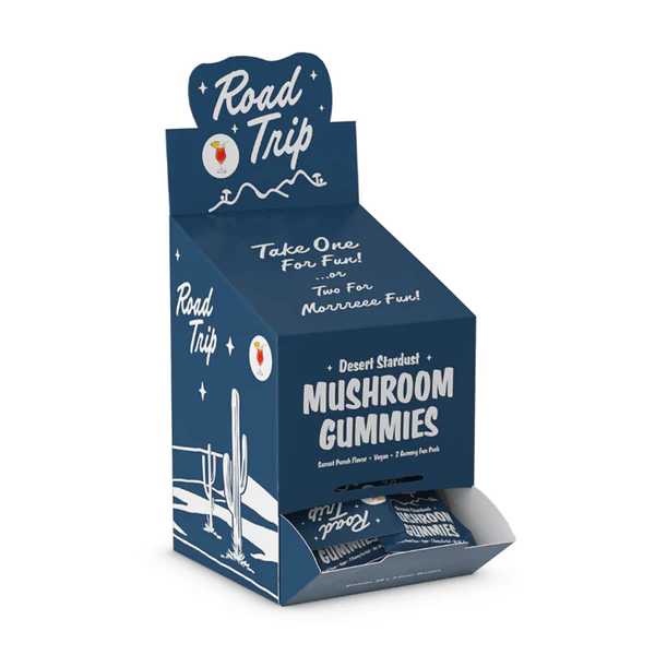 road trip mushroom gummies desert stardust