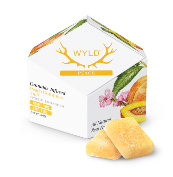 wyld gummies peach​