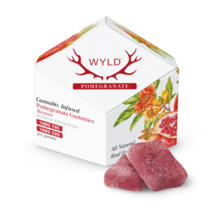 wyld pomegranate gummies​
