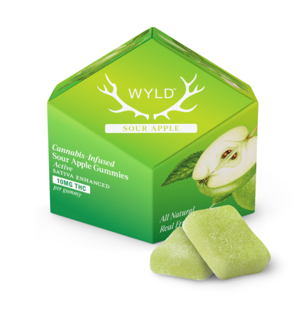 wyld sour apple gummies​