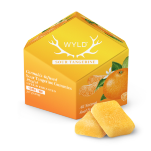 wyld sour tangerine gummies