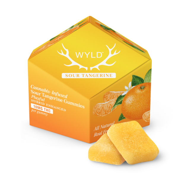 wyld sour tangerine gummies