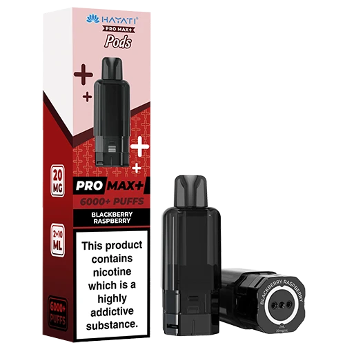 Hayati Pro Max + Pods 6000 Puffs 2% Nicotine - UK