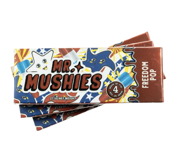 Mr Mushies Freedom Pop Bar