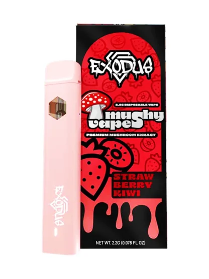 Strawberry Kiwi Exodus Mushy Disposable Vape 2.2G