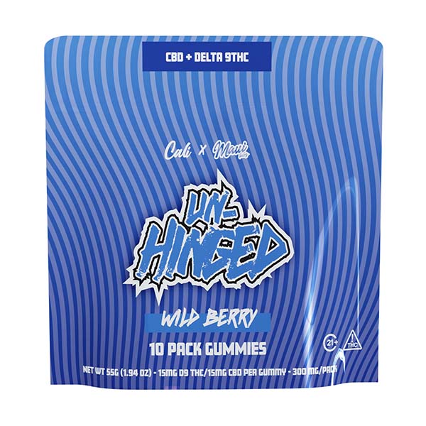 cali-x-maui-labs-unhinged-d9-cbd-gummies-300mg-10ct-WILD-BERRY Cali x Maui Labs Unhinged CBD:D9 Gummies | (10ct) 300mg
